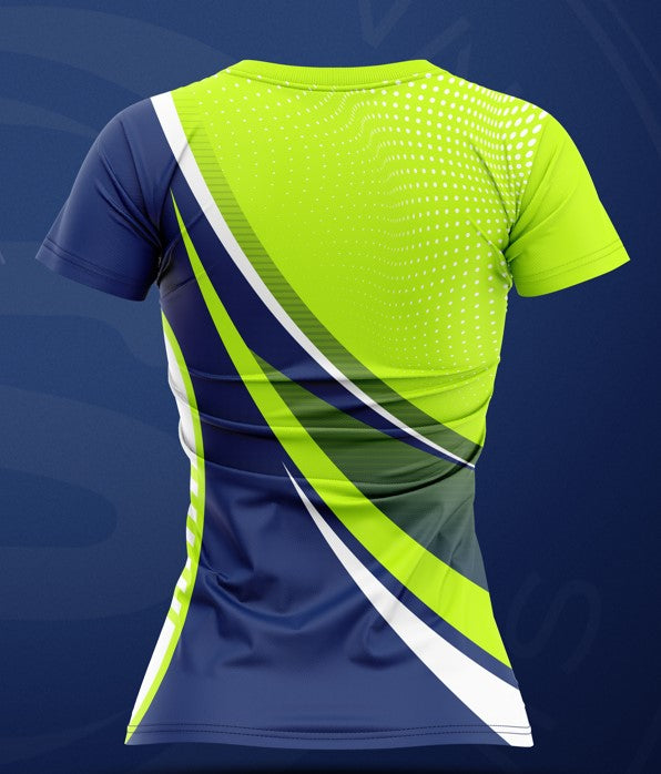 Girls V- Neck Club Shirt