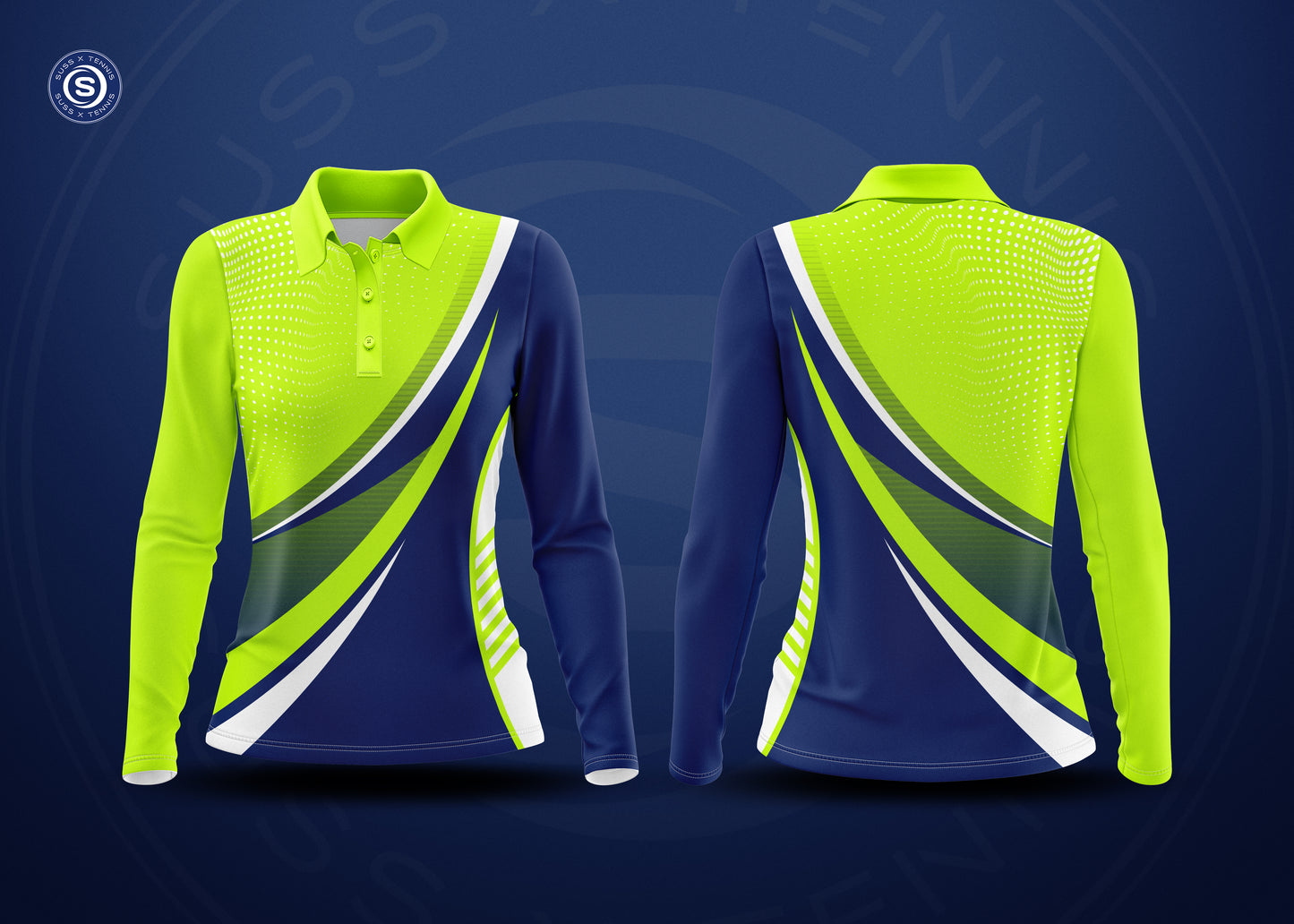 Ladies Club Polo Shirt - Long Sleeve