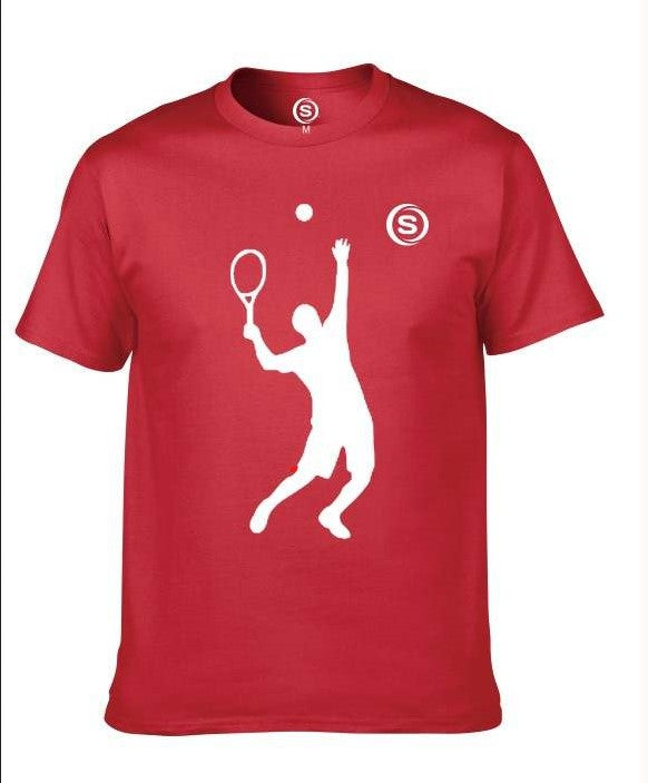 Short Sleeve Tennis T-shirts - Trophy Pose