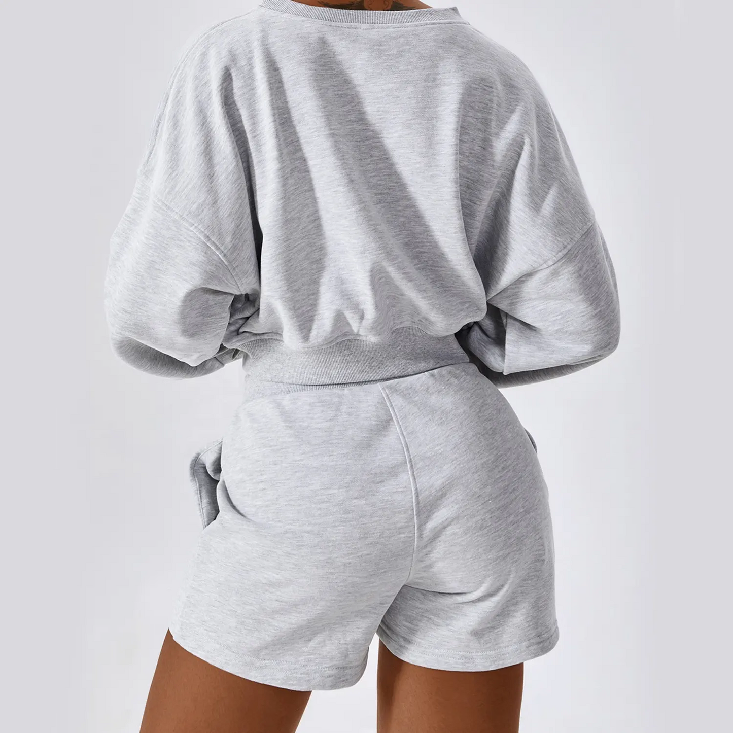 Vaela V Neck Fleece Top