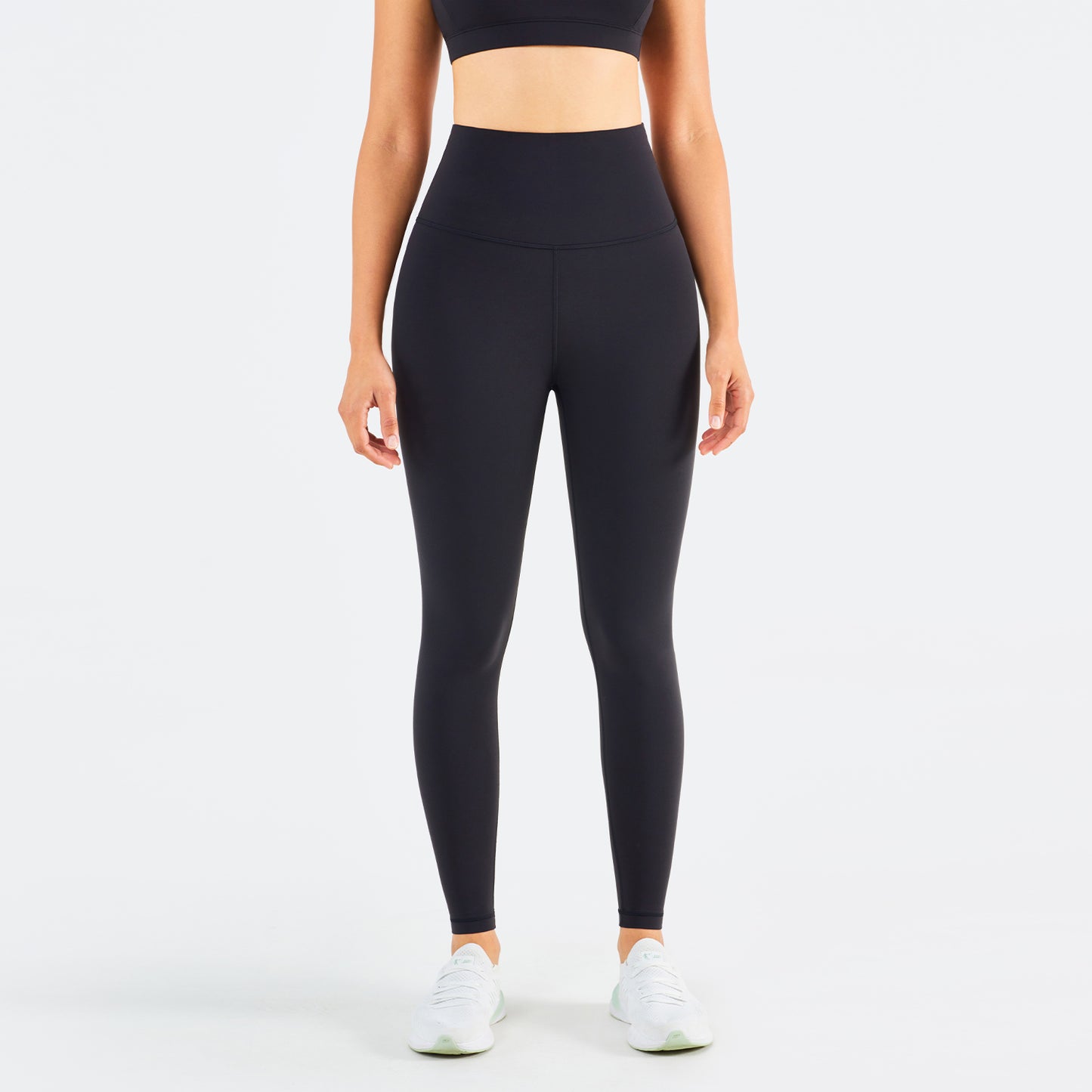 Women Super Soft Sports Gym Leggings High Waist Butt Lift Yoga Pants. This super comfortable legging is made from nylon and spandex breathable materials that are durable, quick-dry and have great stretchable abilities giving you a comfortable and flexible feel. Its suitable for jogging, yoga, gym and is comfortable for leisure wear.