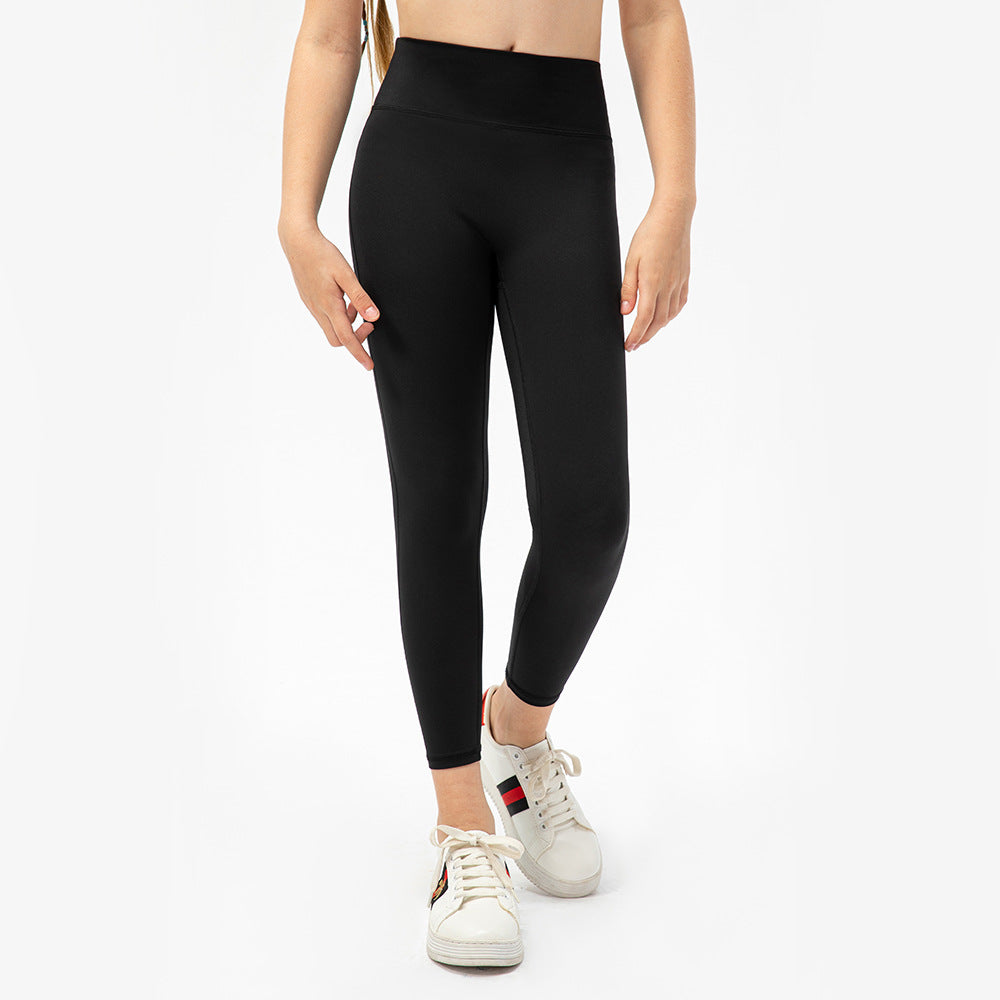Kid's tie &dye gym wear & workout clothes is made from nylon and spandex and is breathable and flexible materials that provides comfort to enable kids to enjoy playing and be active.