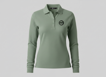 Vaela Longs Sleeve Tennis Polo