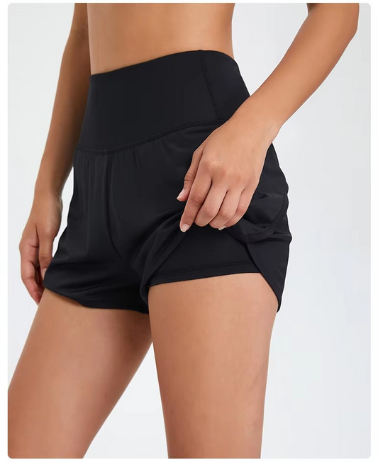 Vaela High Waist Shorts