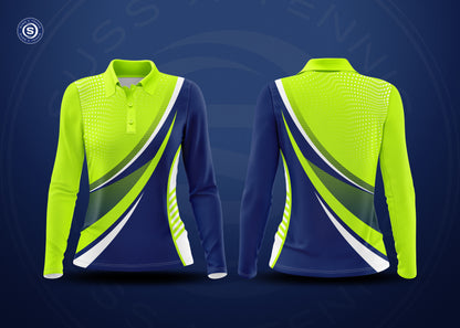 Ladies Club Polo Shirt - Long Sleeve