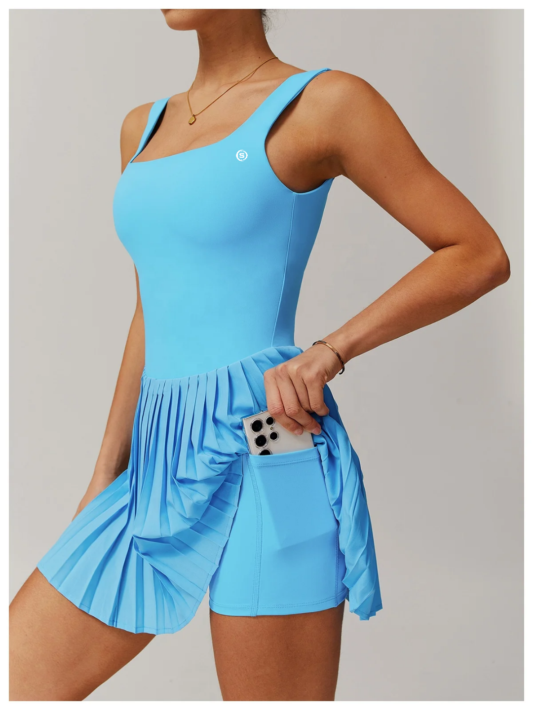 Valo Tennis Dress Medium / Light Blue Valo Tennis Dress Medium / Light Blue