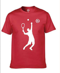 Short Sleeve Tennis T-shirts - Trophy Pose
