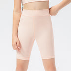 Kids 2 pieces activewear shorts sleeve & yoga top is made from breathable and flexible materials that provides comfort to enable kids to enjoy playing and be active.