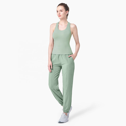 Vaela Women's U Neck Racer Back Tank Top