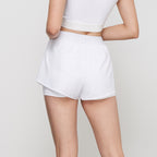 Vaela Women's High Waist Elastic Band Biker Shorts