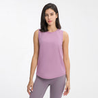 Women's Sports Vests & Yoga Tank Tops - Hollow Mesh Out Back. This super comfortable tank top is made from nylon and spandex breathable materials that are durable, quick-dry and have great stretchable abilities giving you a comfortable and flexible feel. Its suitable for jogging, yoga, gym and is comfortable for leisure wear.