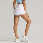 Vaela Women's 2 in1 Pcs Active Mesh Shorts