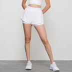 Vaela Women's High Waist Elastic Band Biker Shorts